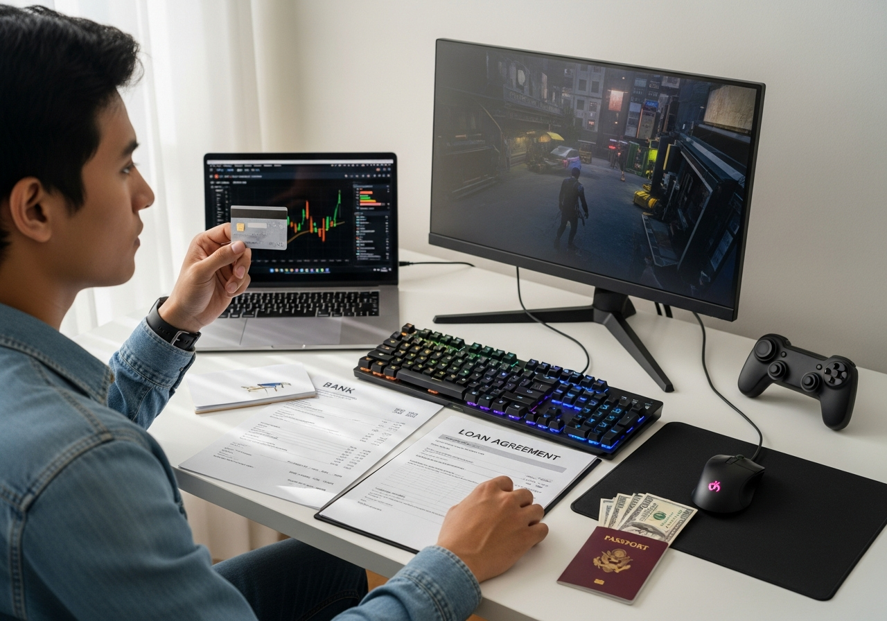 Navigating Banking and Credit Setup for International Game Design Students in Ontario